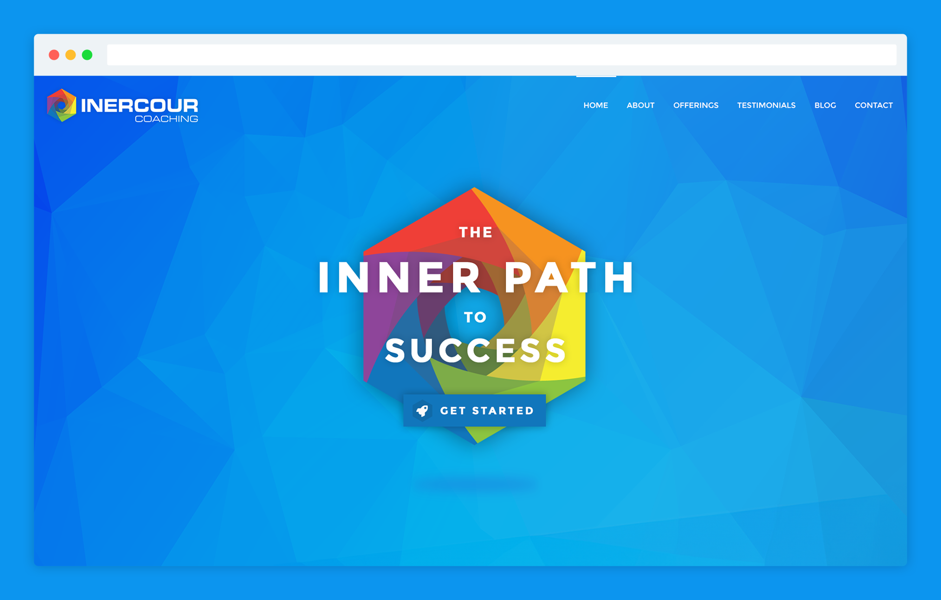 Inercour Coaching website